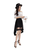 Irregular Skirt Dovetail Mid-length Package Hip photo 7