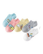 Solid Color Socks Low Cut Shallow Mouth Leisure Boat photo 5