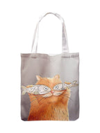 Print Tote One-shoulder Bag