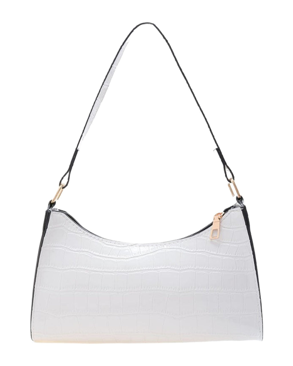 Solid Color Shiny Shoulder Bag photo 4