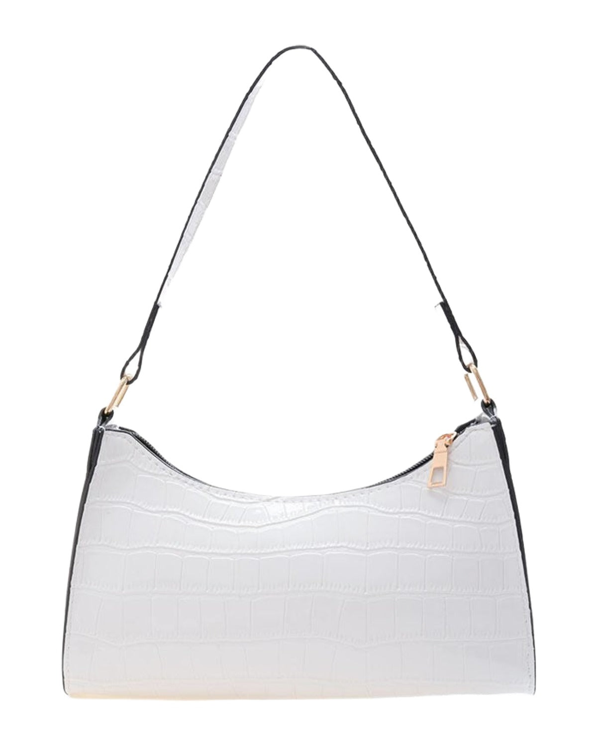 Solid Color Shiny Shoulder Bag photo 4