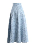 Mid-length Embroidered Retro Skirt photo 1