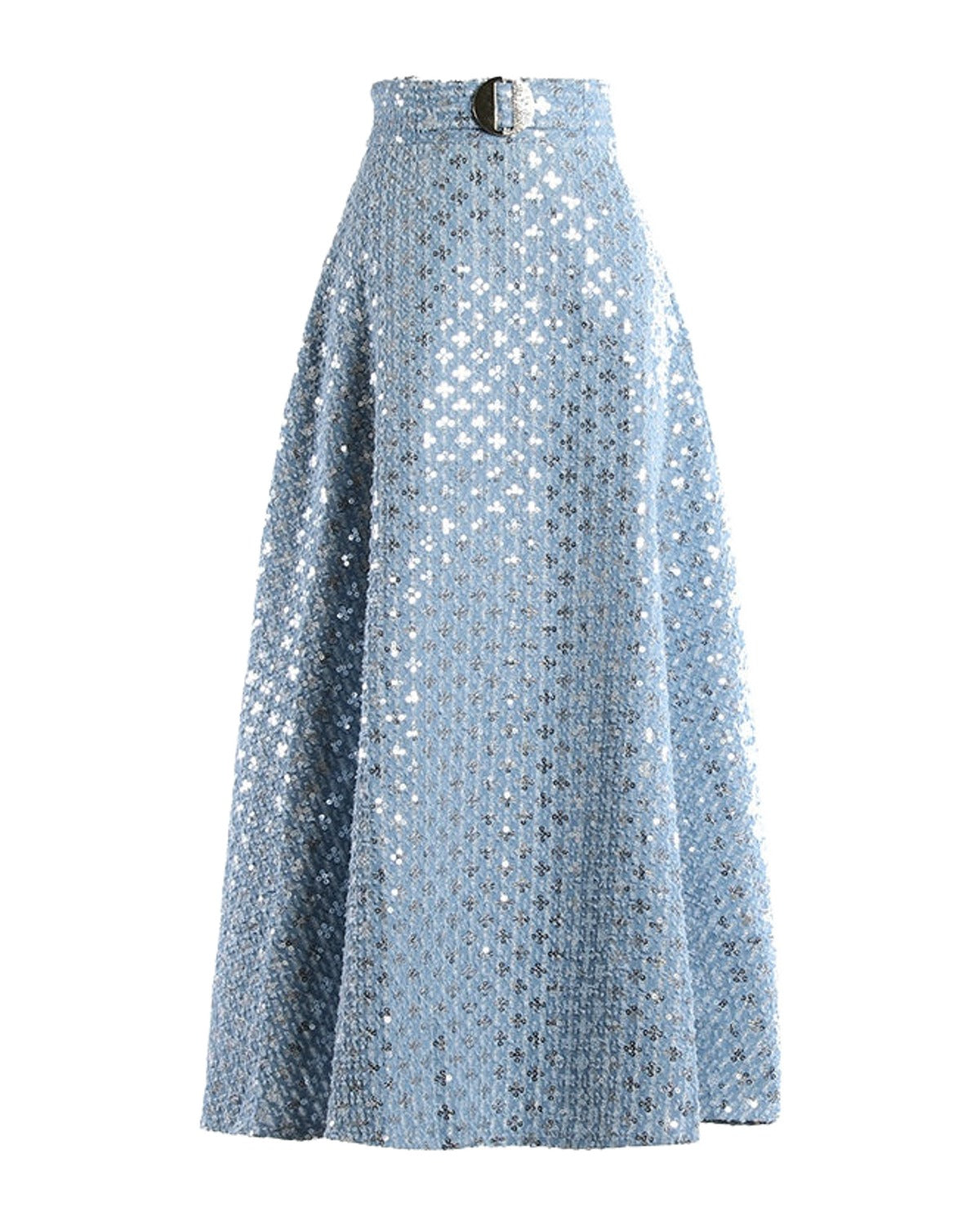 Mid-length Embroidered Retro Skirt photo 5