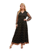 Plus Size Lace Dress Sequin photo 5