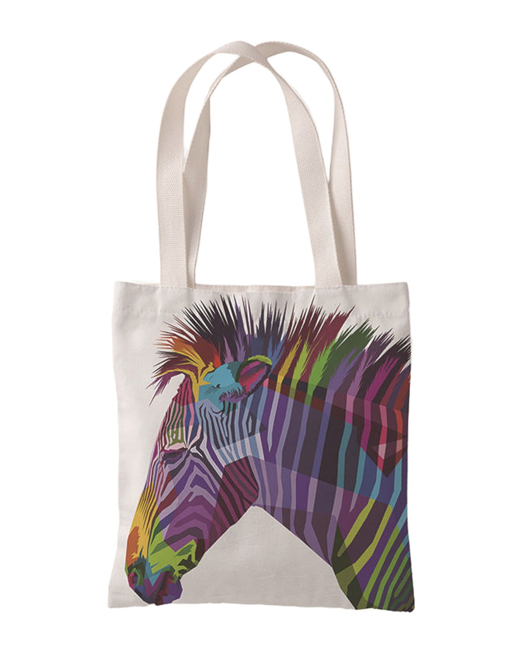 Colorful Animal Print Canvas Bag photo 1