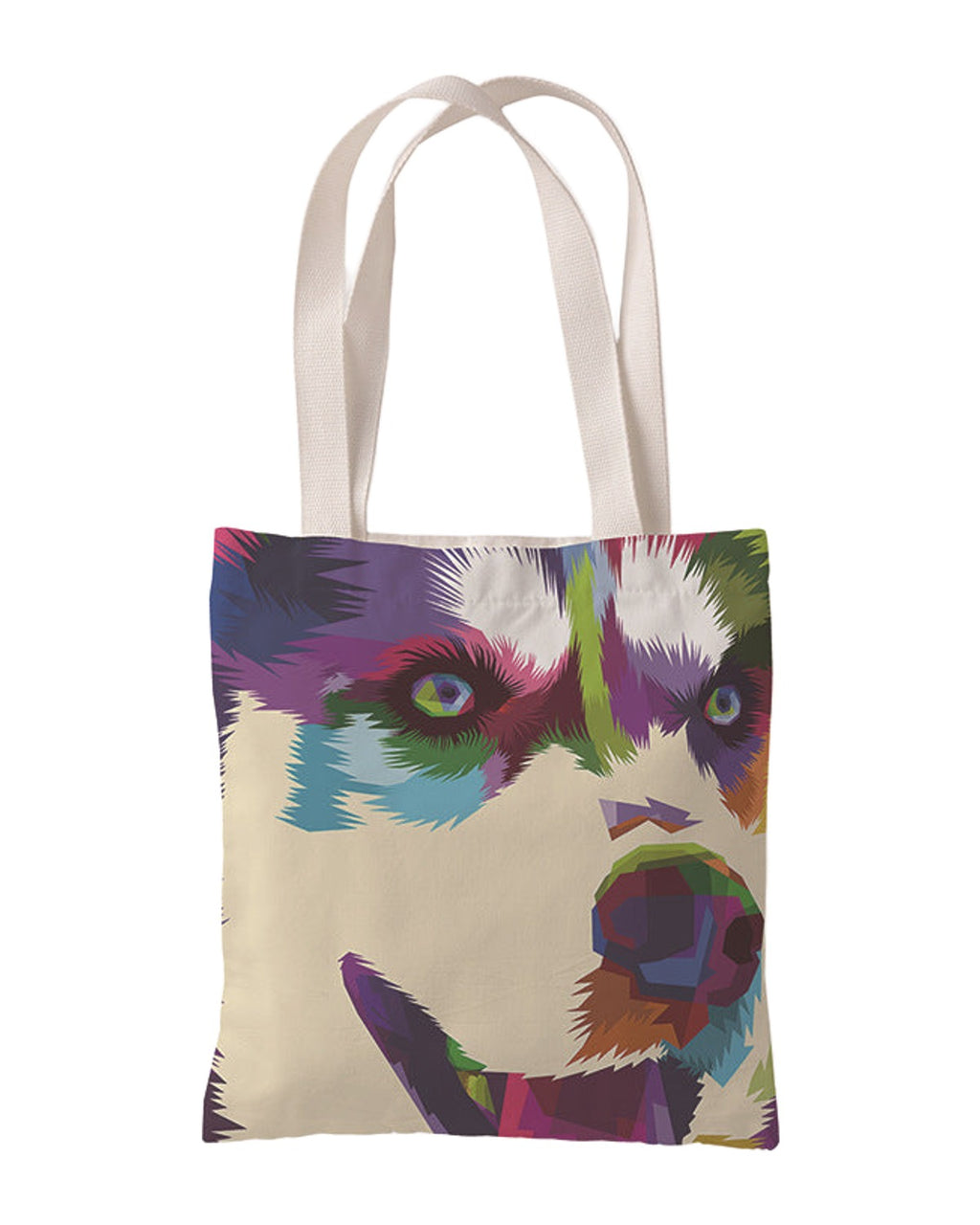 Colorful Animal Print Canvas Bag photo 13