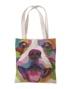 Colorful Animal Print Canvas Bag photo 14
