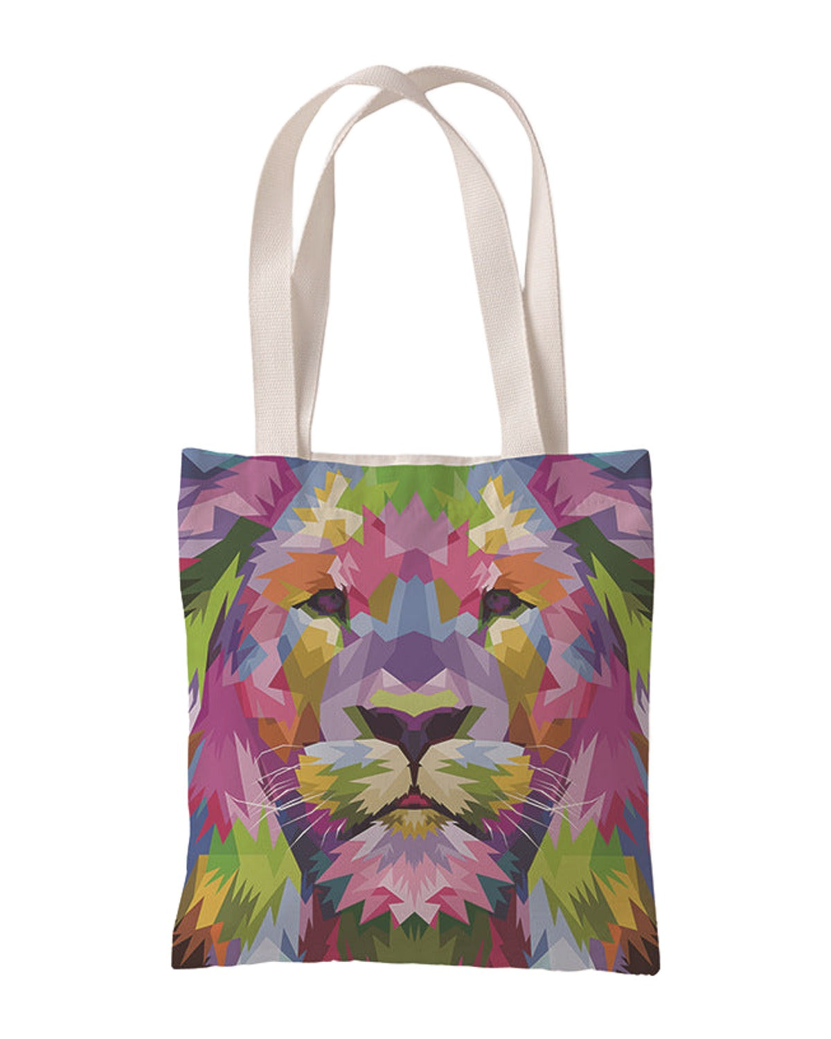 Colorful Animal Print Canvas Bag photo 15