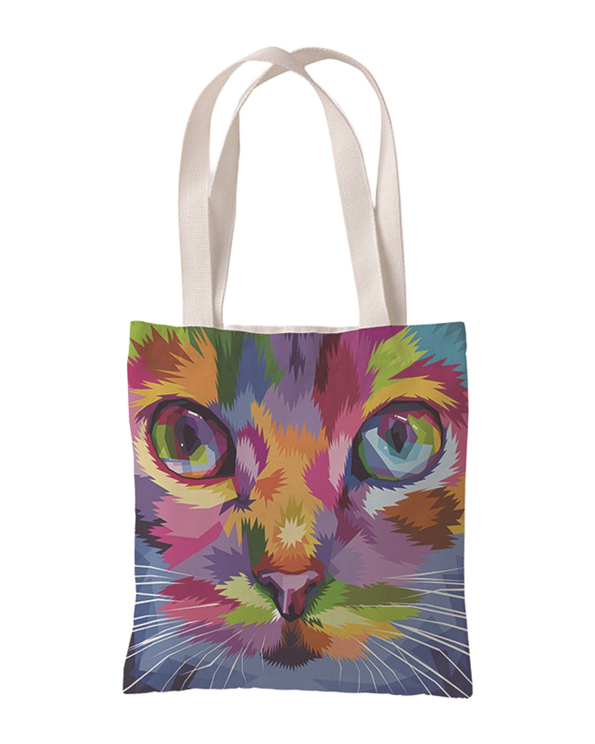 Colorful Animal Print Canvas Bag photo 4