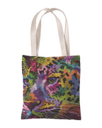 Colorful Animal Print Canvas Bag photo 5