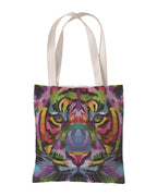 Colorful Animal Print Canvas Bag photo 6