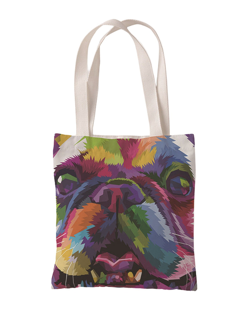 Colorful Animal Print Canvas Bag photo 7