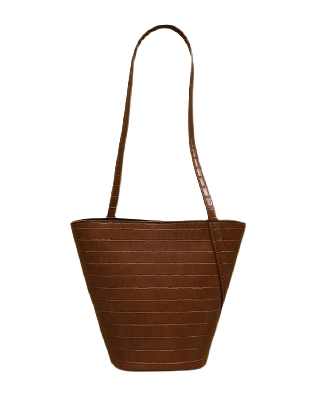 Stone Pattern Commuter Shoulder Bag Portable Bucket photo 2