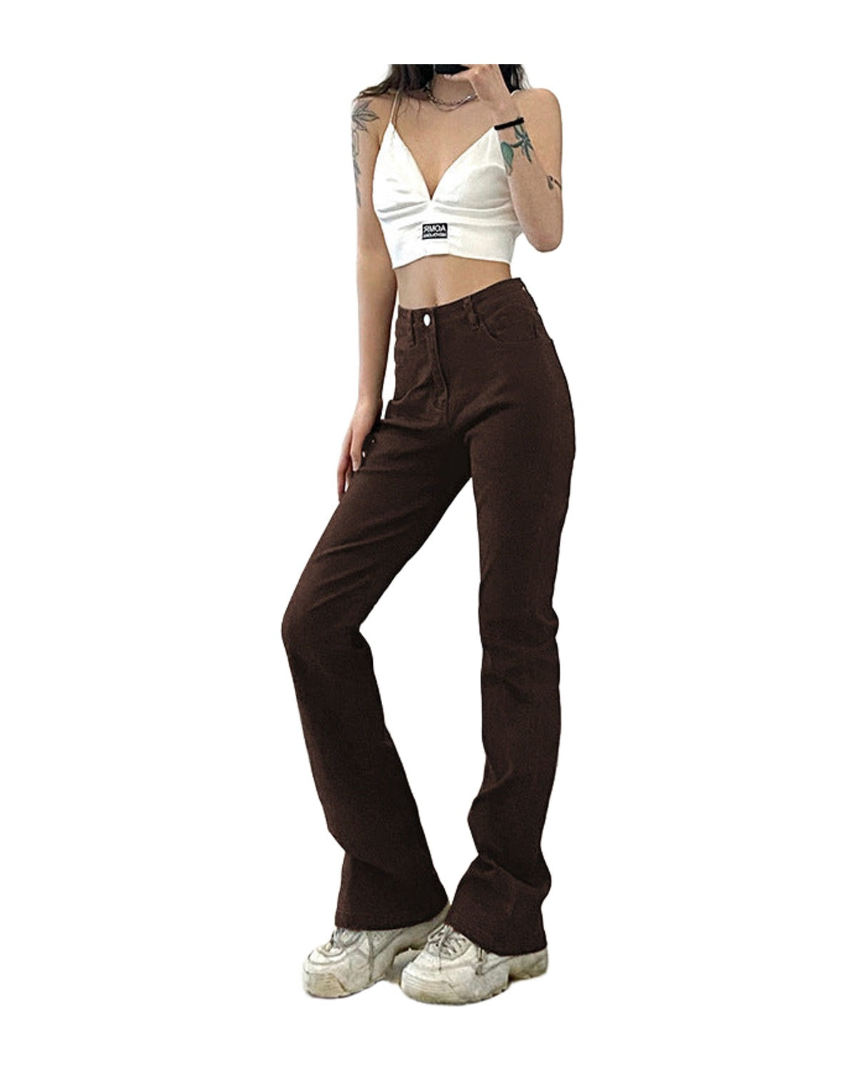 High-waisted Slim Slimming Hip Jeans photo 3