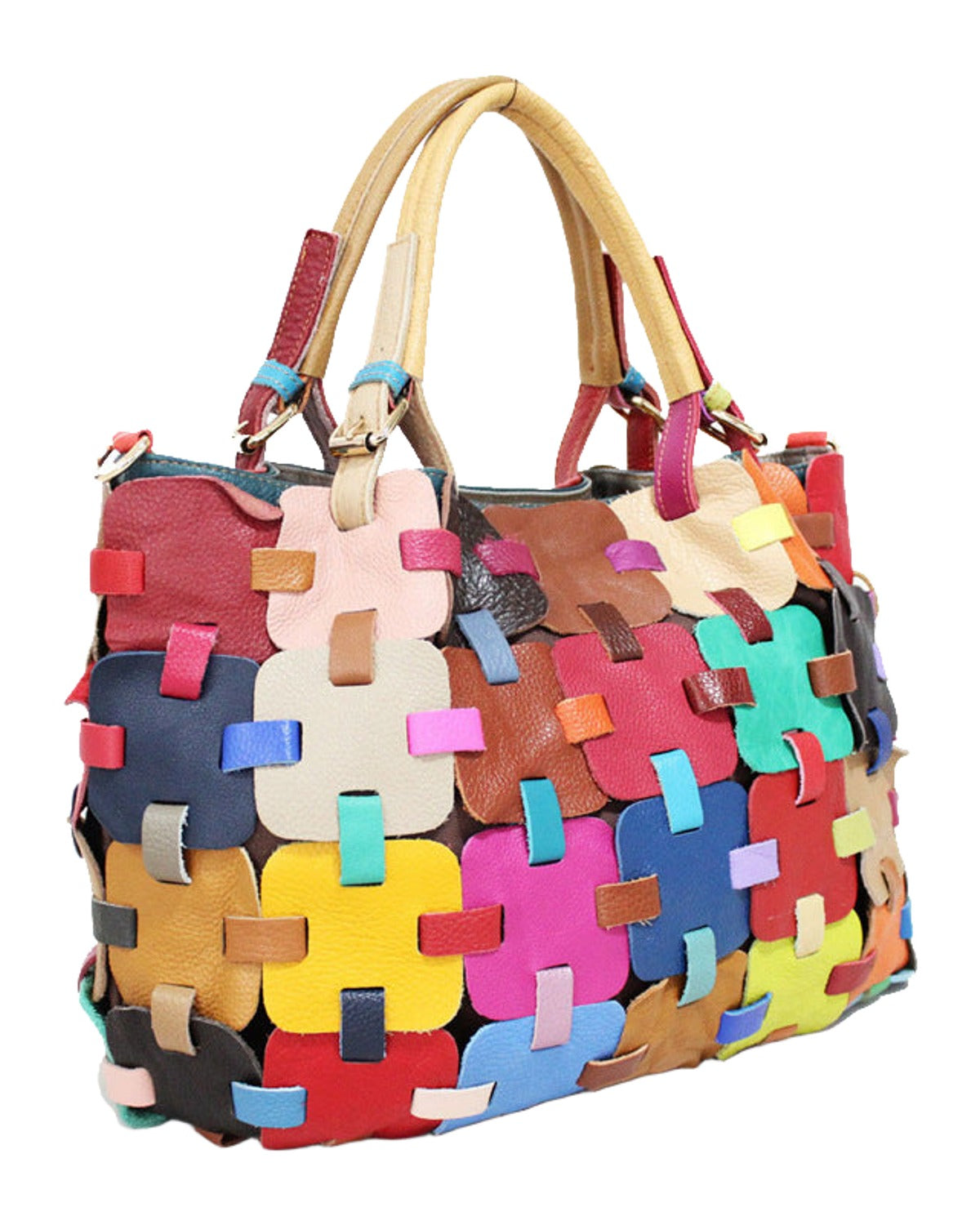 Hand-held Messenger Bag Large Geometric photo 2