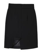 One-step Skirt Bag Hip Short Suit Work photo 4