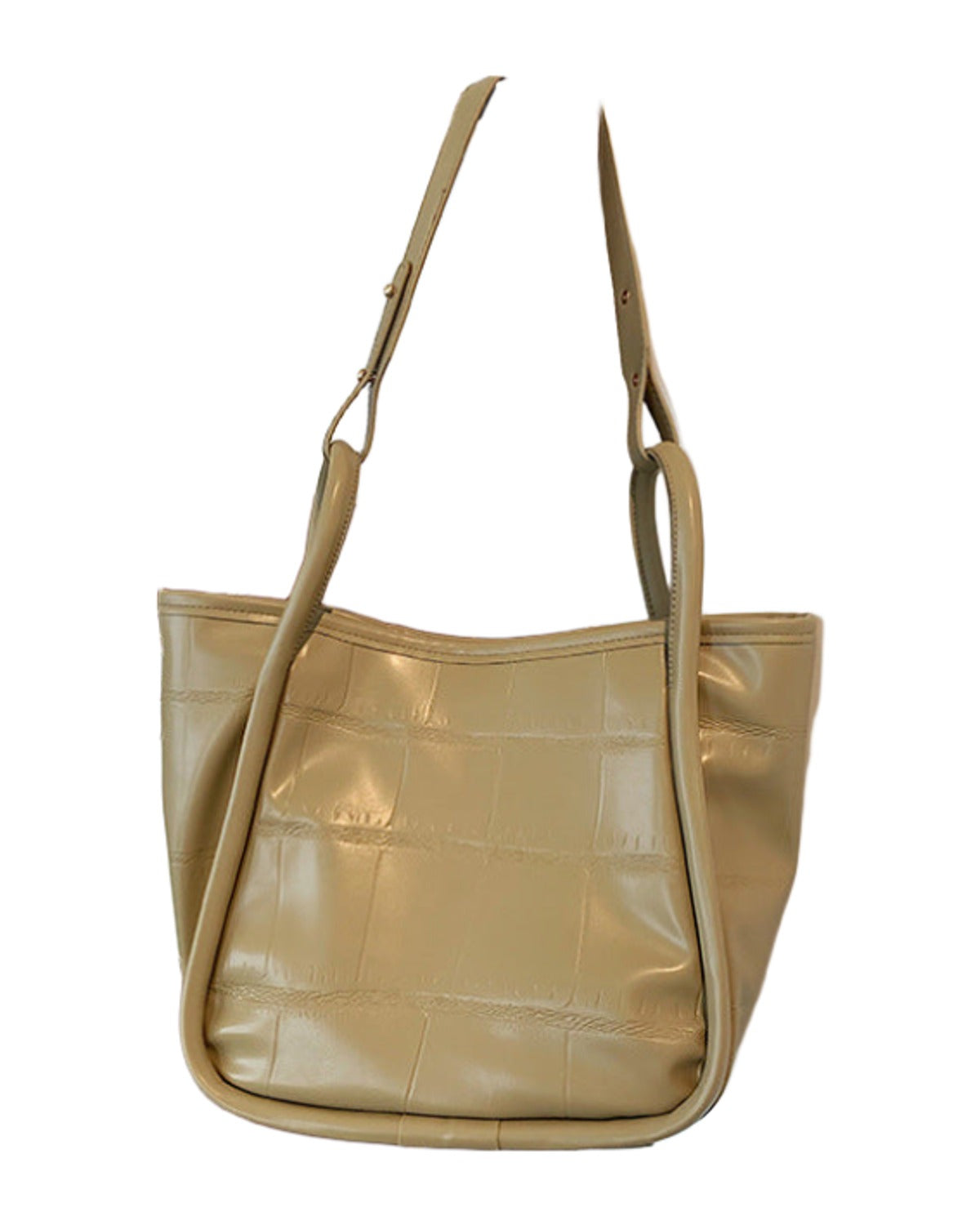 Simple Net Red Tote Bag Texture Commuter Briefcase Handbag photo 4