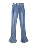 Micro-elastic Casual White Jeans photo 3