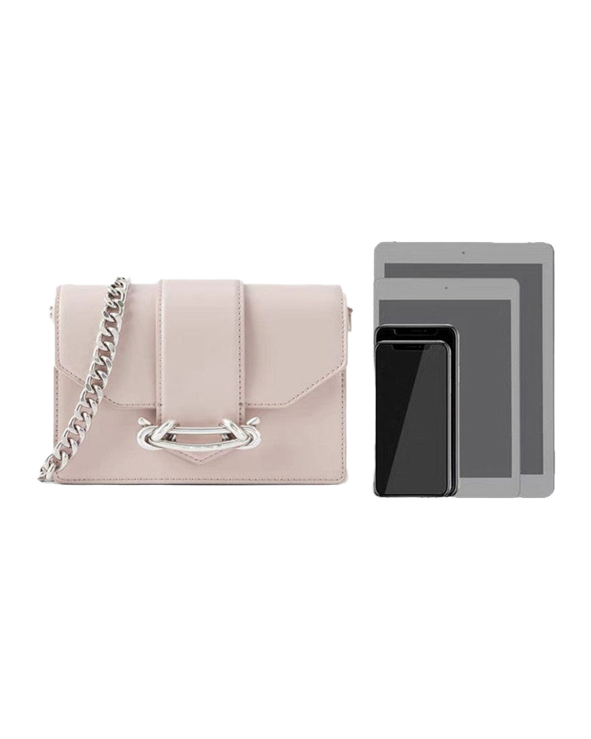 Metal One-shoulder Diagonal Small Bag photo 1