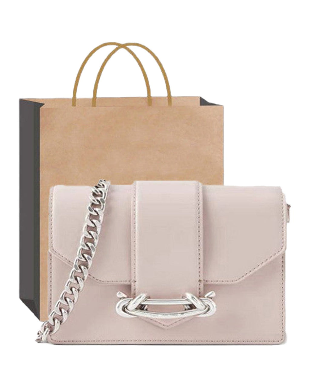 Metal One-shoulder Diagonal Small Bag photo 3