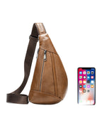 Shoulder Bag Leather Chest Messenger photo 1