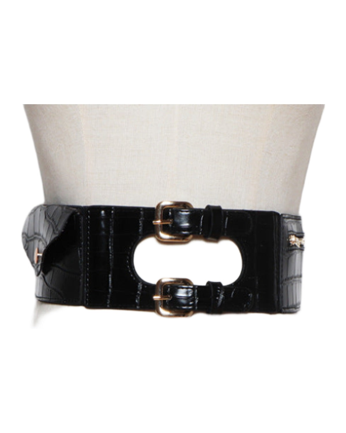 Belt Pattern Is Thin Wide Collocation Dress Down Jacket photo 3