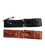 Belt Pattern Is Thin Wide Collocation Dress Down Jacket photo 4