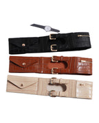 Belt Pattern Is Thin Wide Collocation Dress Down Jacket photo 5