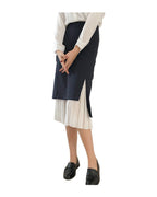 Irregular Pleated Skirt High Waist Mermaid Autumn photo 2
