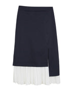 Irregular Pleated Skirt High Waist Mermaid Autumn photo 6