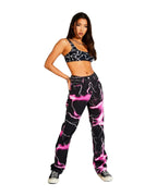 Street Versatile Printed Casual Jeans photo 1