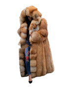 Faux Fur Coat Long Hooded Fur photo 6