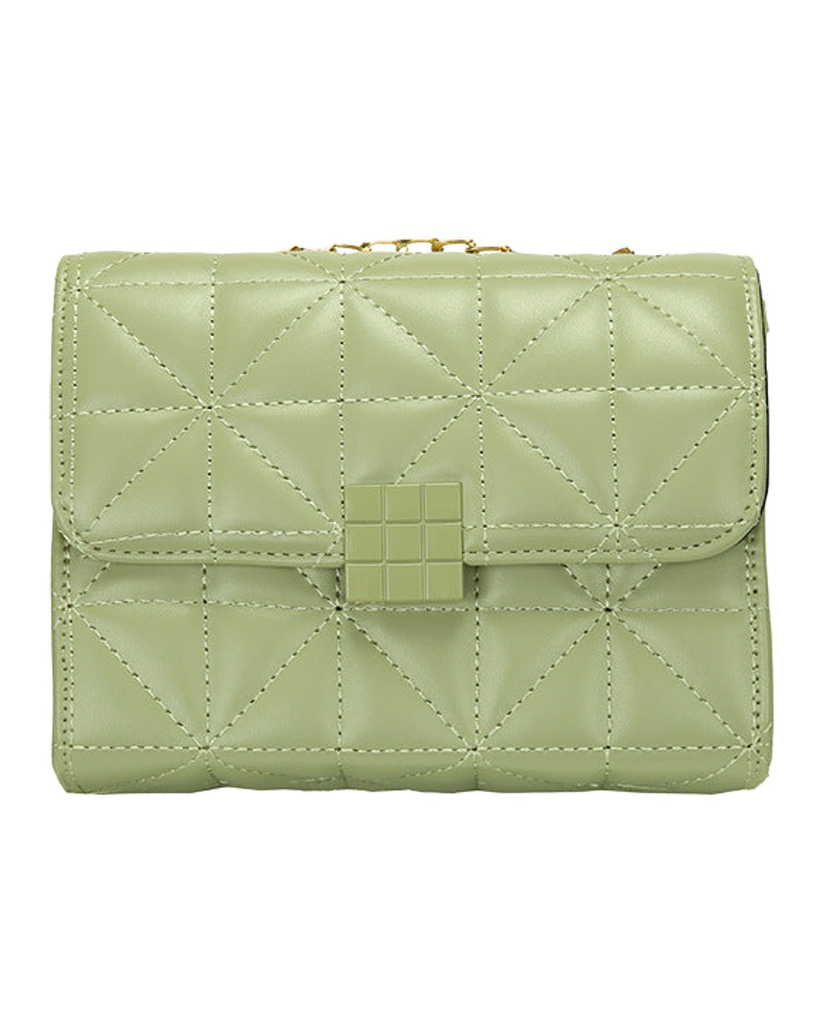 Cross Stitch Thread One Shoulder Messenger Chain Square Bag photo 5