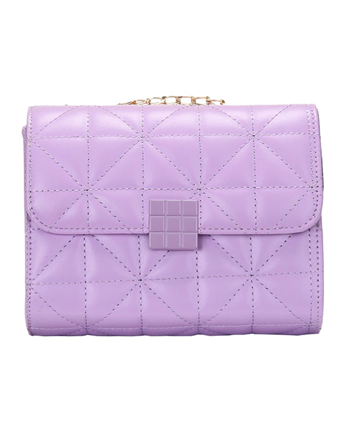 Cross Stitch Thread One Shoulder Messenger Chain Square Bag photo 7