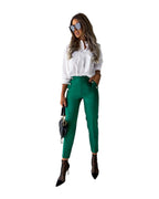 Tailored Trousers Casual Foot Pants photo 2