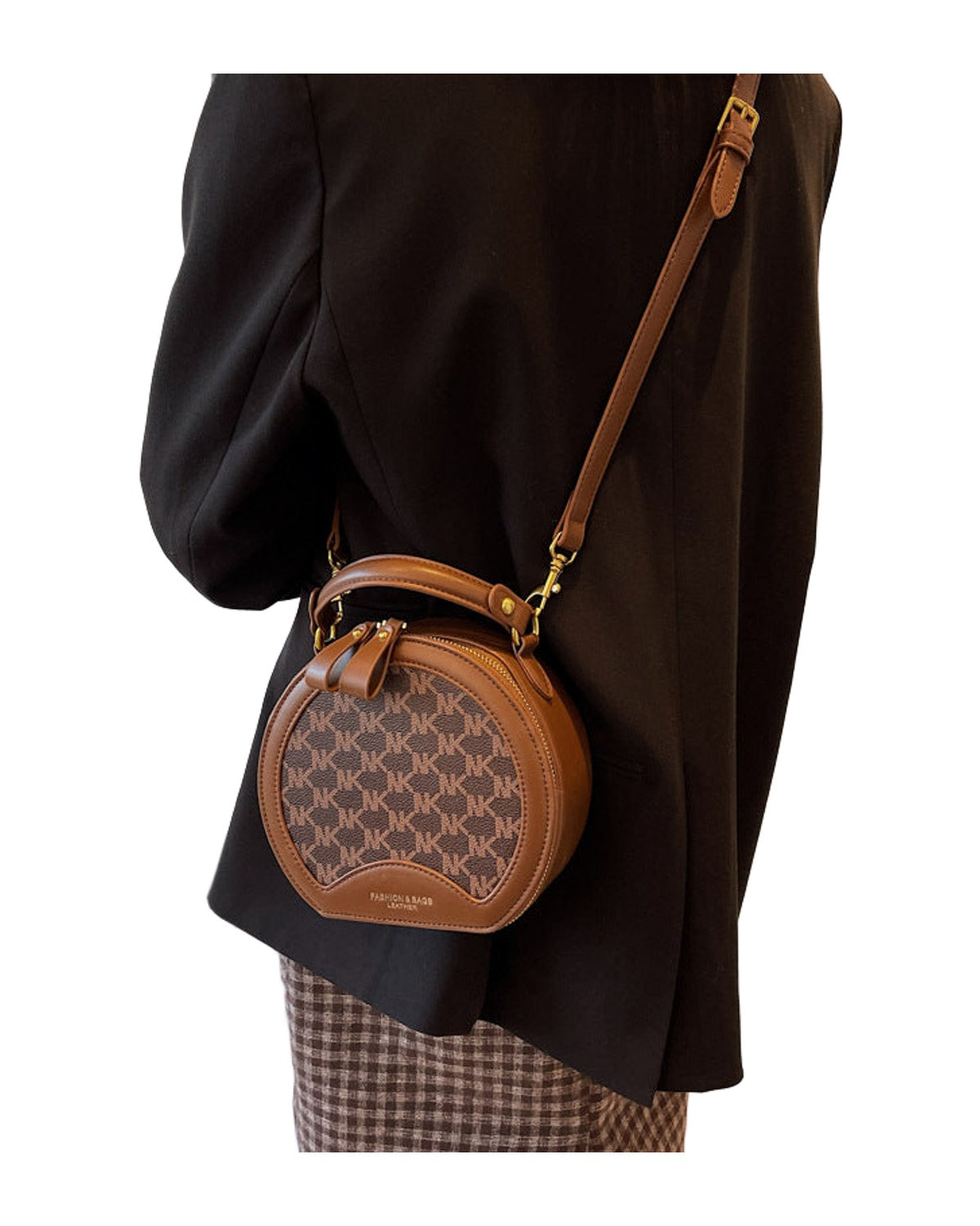 Letter Print Cool Handsome Simple Shoulder Bag photo 5