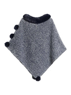 Faux Fur Jacket Shawl Scarf