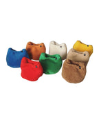 Solid Color Faux Lamb Wool One-shoulder Underarm Bag photo 1
