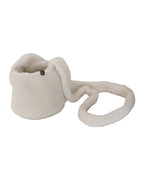 Solid Color Faux Lamb Wool One-shoulder Underarm Bag photo 11