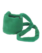 Solid Color Faux Lamb Wool One-shoulder Underarm Bag photo 8