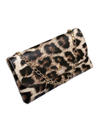 Retro Animal Print Belt Bag