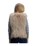 Faux Fox Fur Short Vest Jacket photo 3
