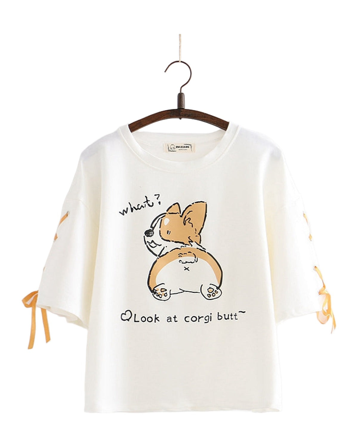 Cartoon Animal Print Short Sleeve photo 2