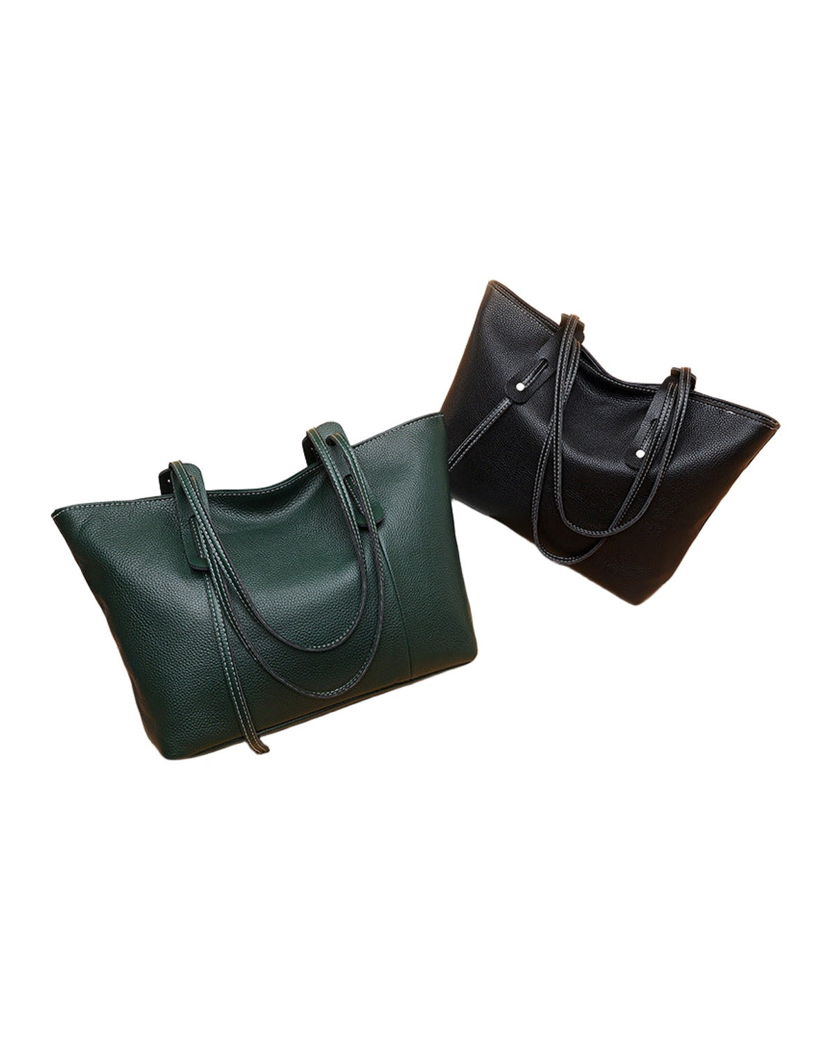 Casual Top Layer Cowhide Handbag photo 3