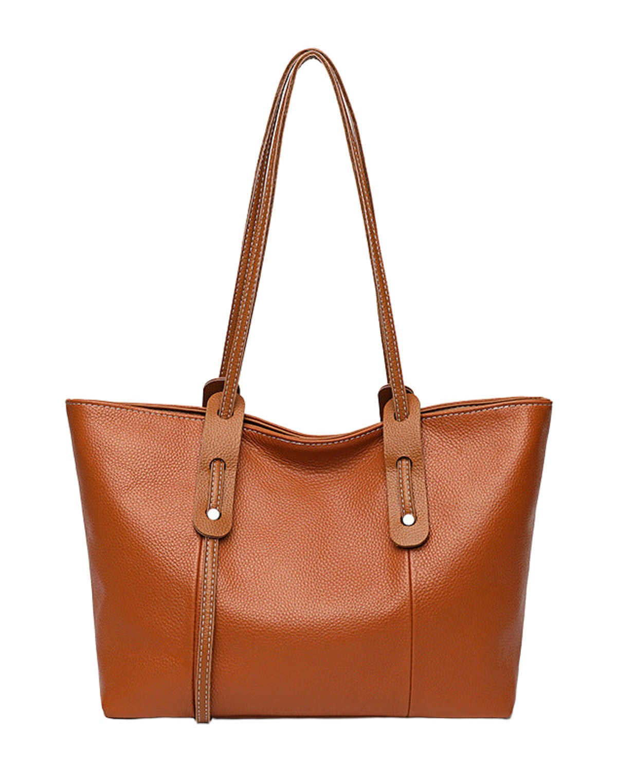 Casual Top Layer Cowhide Handbag photo 6