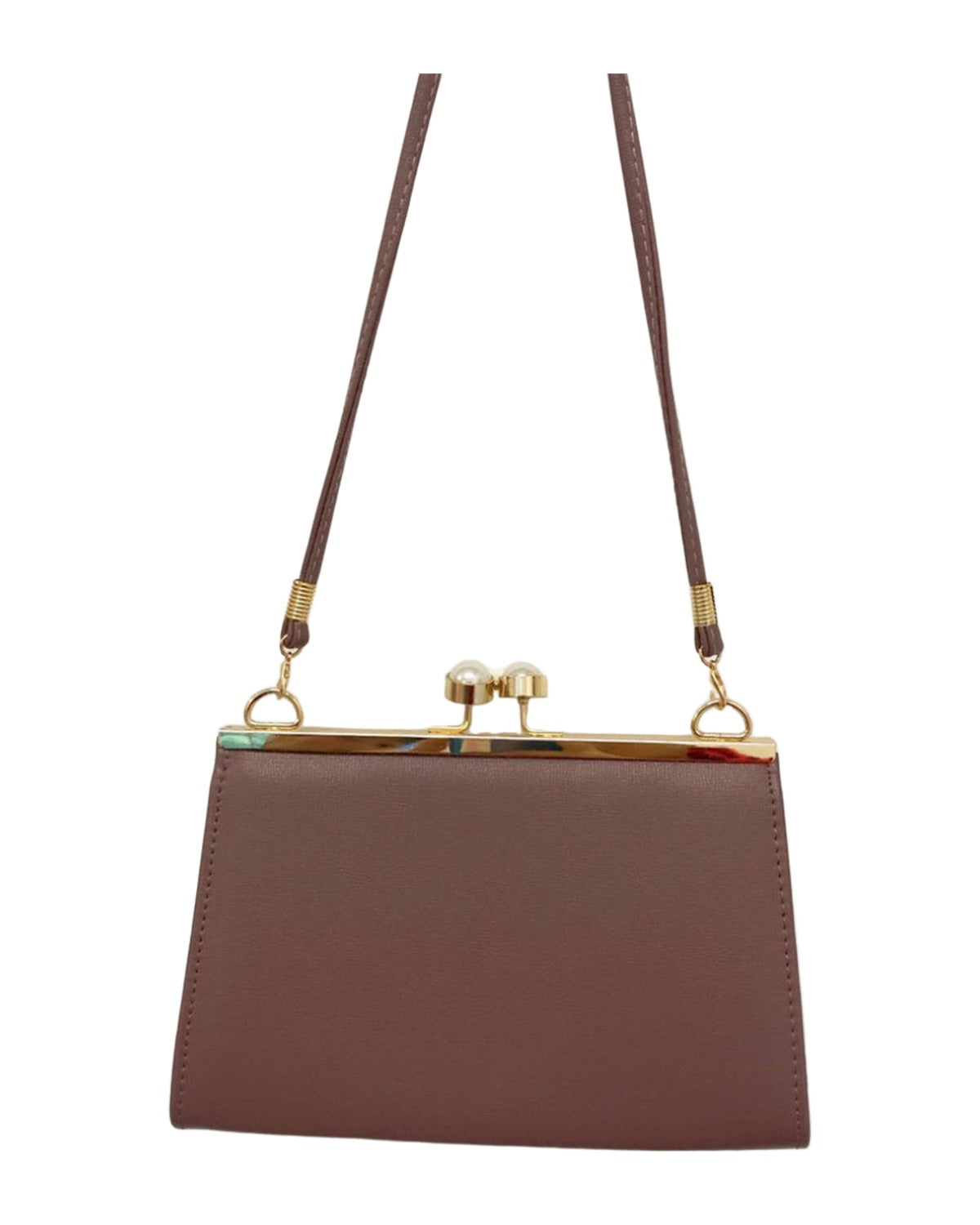 Leather Simple One Shoulder Diagonal Cross Hand photo 1
