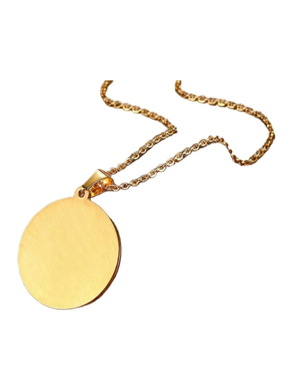 Lgbt Six-color Rainbow Titanium Steel Pendant Necklace