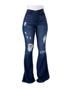Slim-fit Buttocks Ripped Jeans photo 7