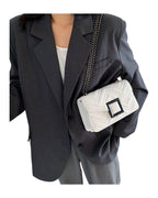 One-shoulder Chain Bag Embroidery Thread Crossbody photo 1
