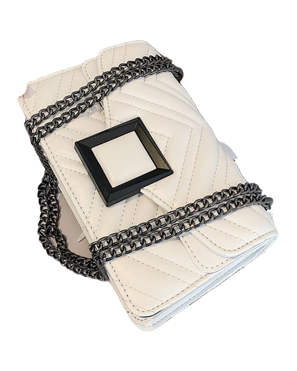 One-shoulder Chain Bag Embroidery Thread Crossbody photo 3